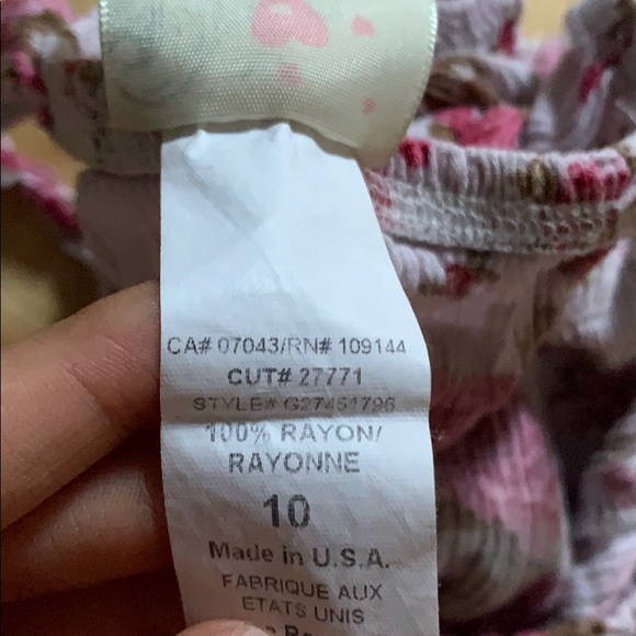 Flower summer shirt - Picture 2 of 2